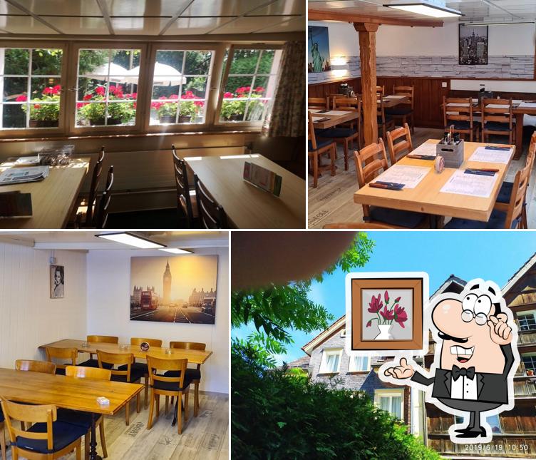 Dai un'occhiata agli interni di Restaurant Rosengarten
