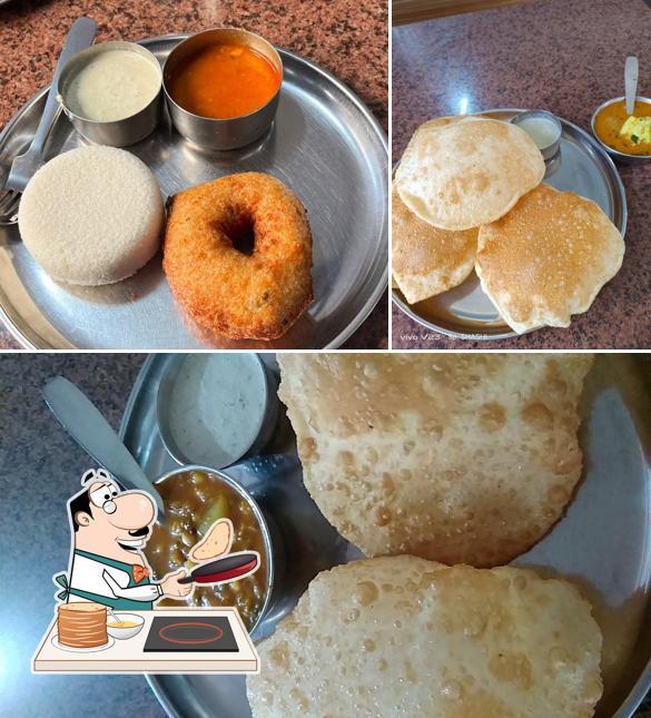 Pancakes at Sri Sai Baba Refreshment