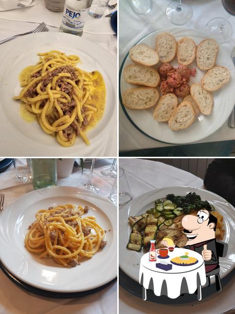 Piatto di formaggi al Trattoria Tri Ori