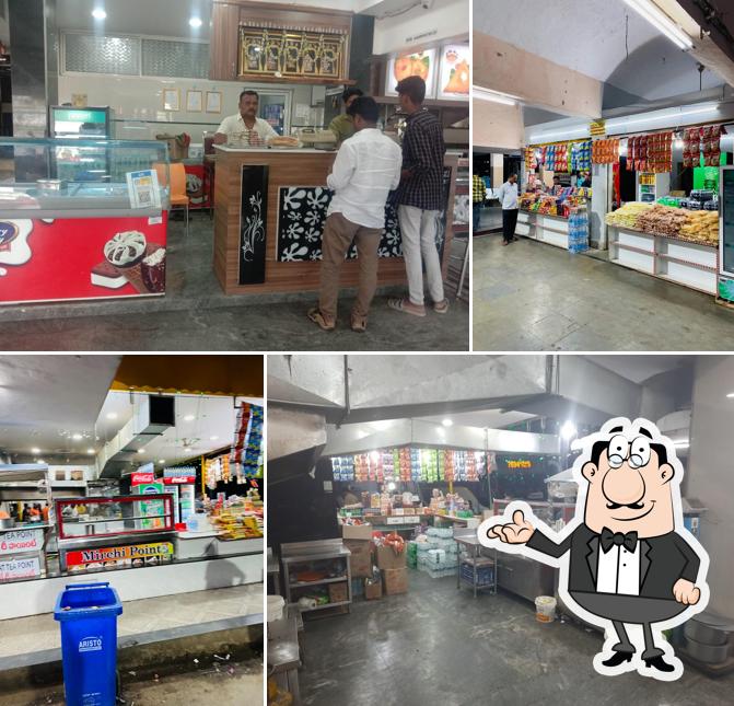 The interior of YAGNESH VIRAT FOOD COURT