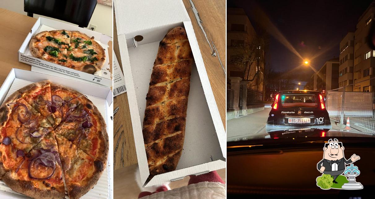 Guarda gli esterni di dieci Pizza Kurier Basel