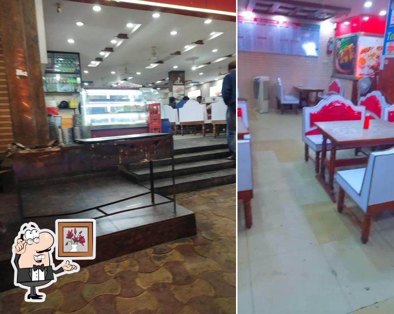 The interior of Silver Plate Multi Cuisine Restaurant