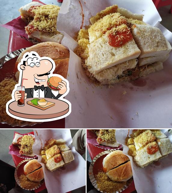 Try out a burger at Anand Sandwich