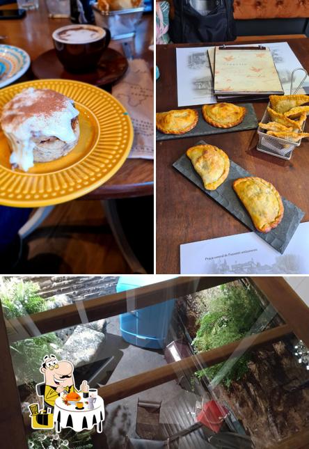 A foto da comida e exterior no Bendito Café