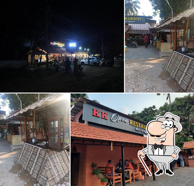 The exterior of KK Street Food