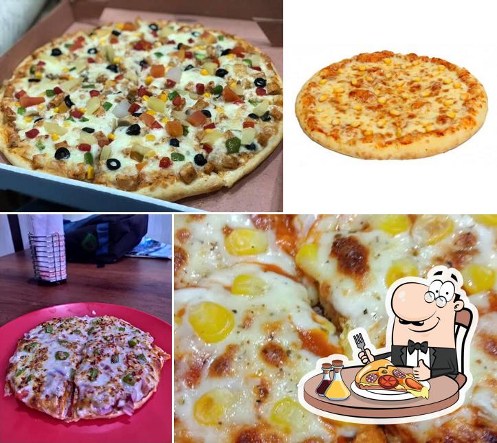Get pizza at Hangout