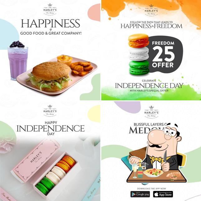 Meals at Harley's Fine Baking - Hitec City