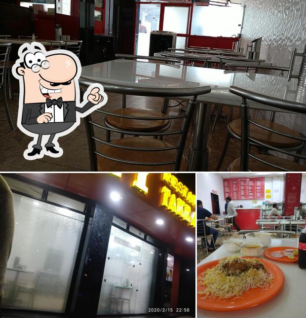 The interior of LUCKY