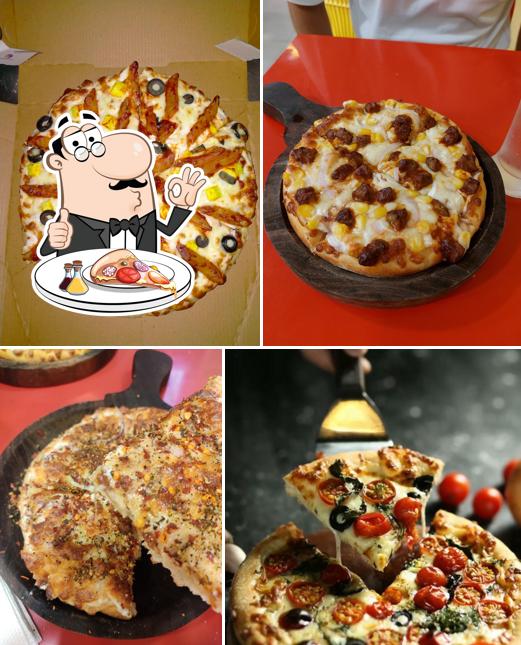 Try out various variants of pizza
