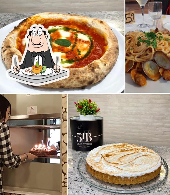 Cibo al 51B Due Torri. Pizzeria dal 1980