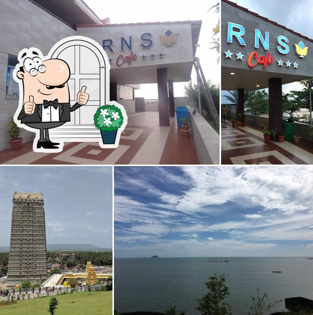 Take a look at the exterior of RNS Cafe