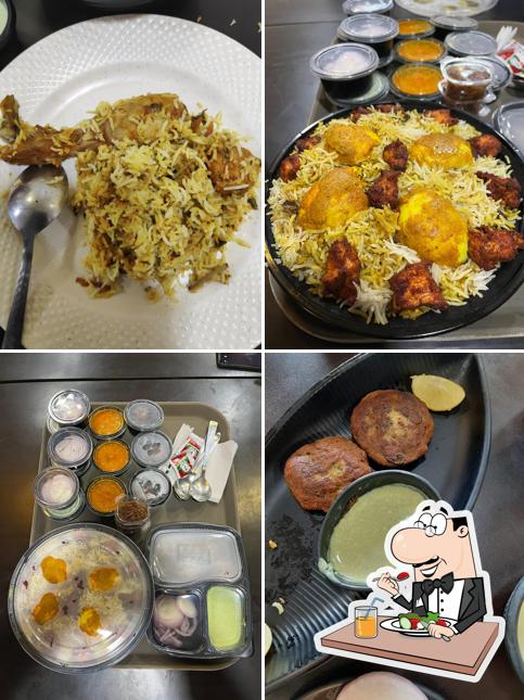 Food at Arpit's Rivaayat Traditional Hyderabadi Dum Biryani Hub in Bhopal