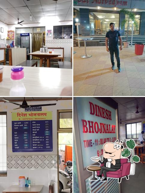 The interior of Dinesh Bhojnalay