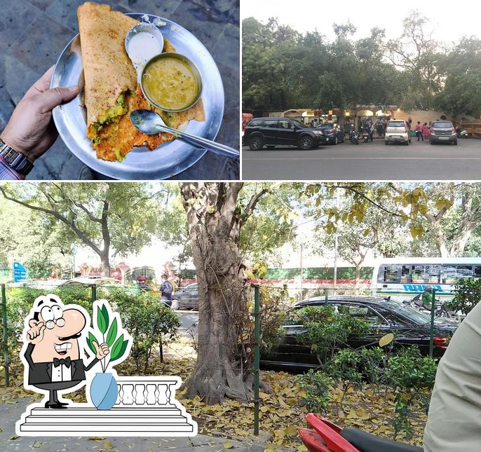 Kutty's South Indian food is distinguished by exterior and food