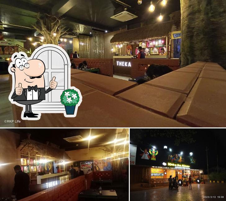 The exterior of Kake Da Minar