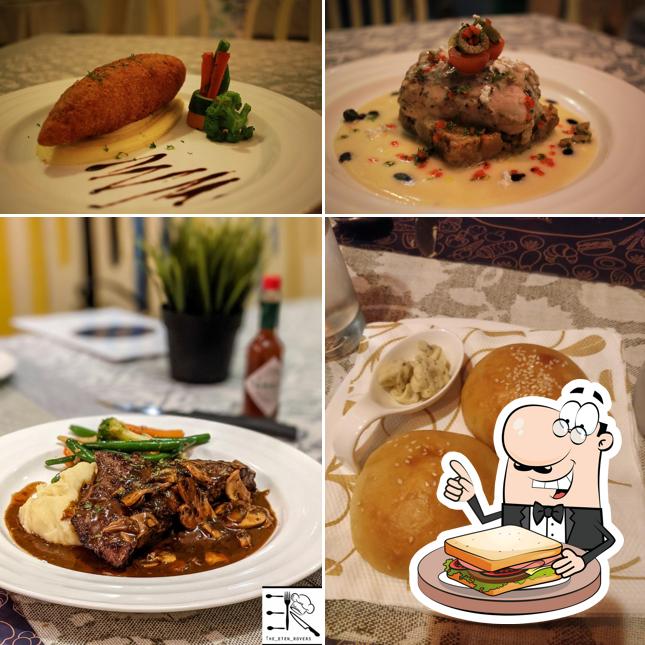 Have a sandwich at The Olde House Eatery