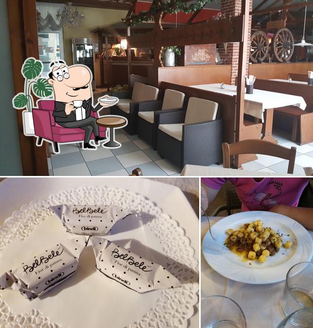 Dai un'occhiata agli interni di Pizzeria Alla Vecchia Trave