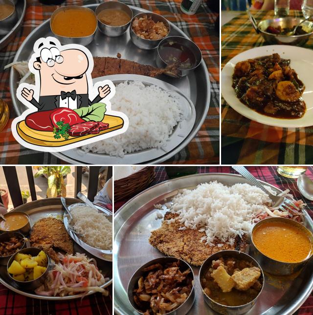 Get meat dishes at Anand's 44 Restaurant With Bar