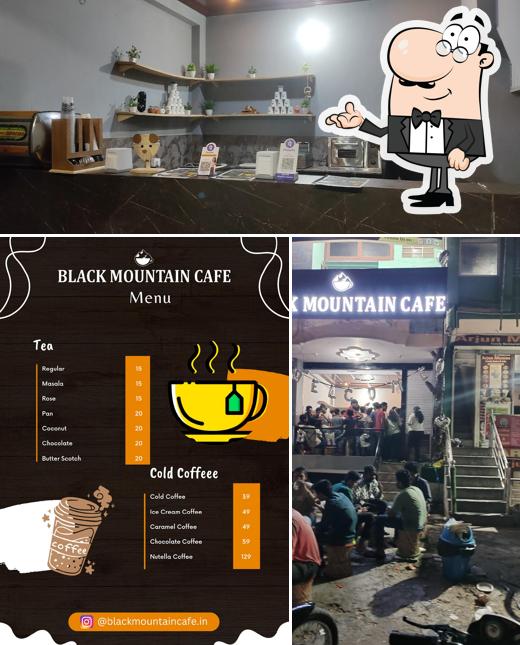 Check out how Black Mountain Cafe - Mansarovar looks inside