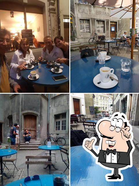 Gli interni di Café du Marché