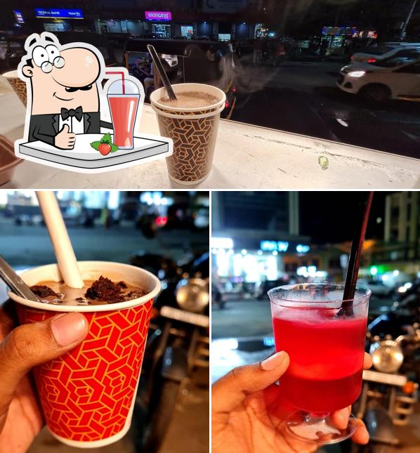 Enjoy a beverage at Cocoa on wheels
