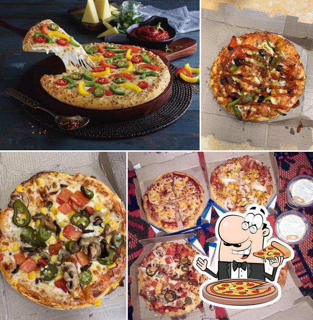 Try out different types of pizza