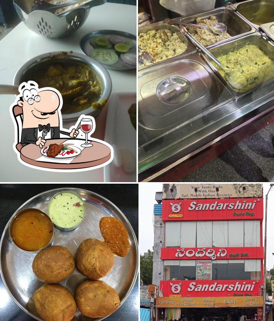 Hotel Sandarshini provides meat meals