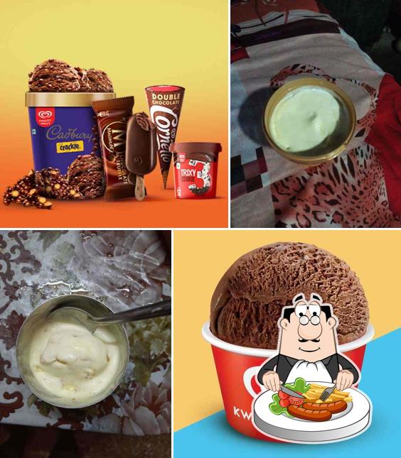 Food at Kwality Wall's Ice Cream And More