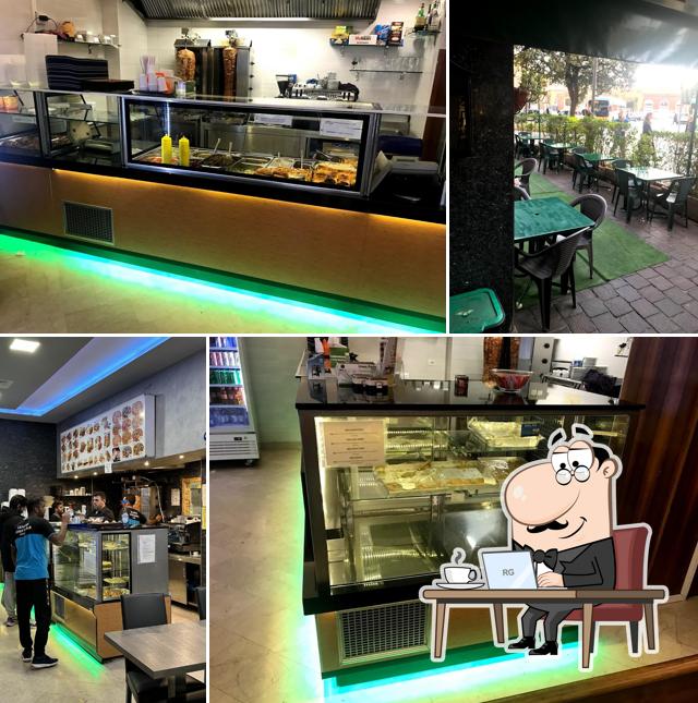Gli interni di Leader Turkish Kebap Pizza - Grill - Bar - Ristorante