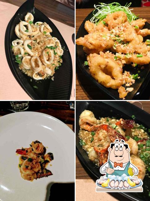 Mahesh Lunch Home offers a variety of seafood items