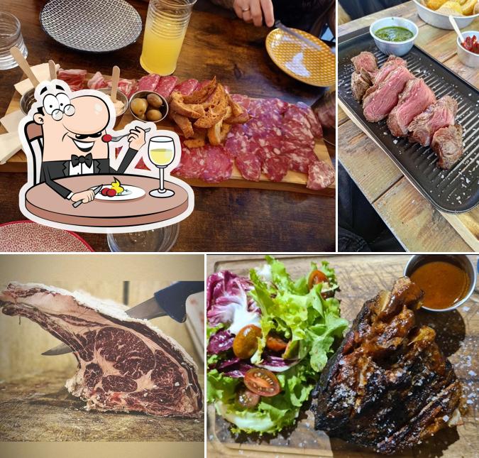 Platti al La Bottega della Carne