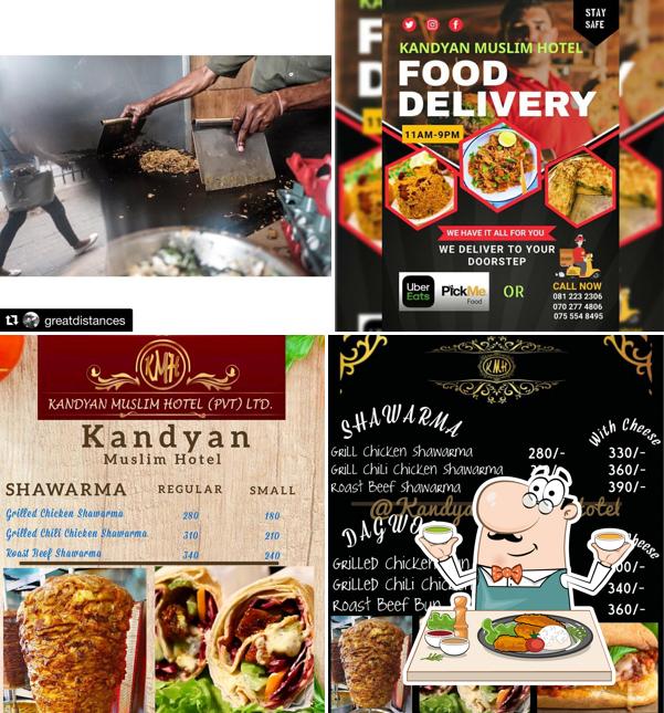 Food at Muslim Hotel