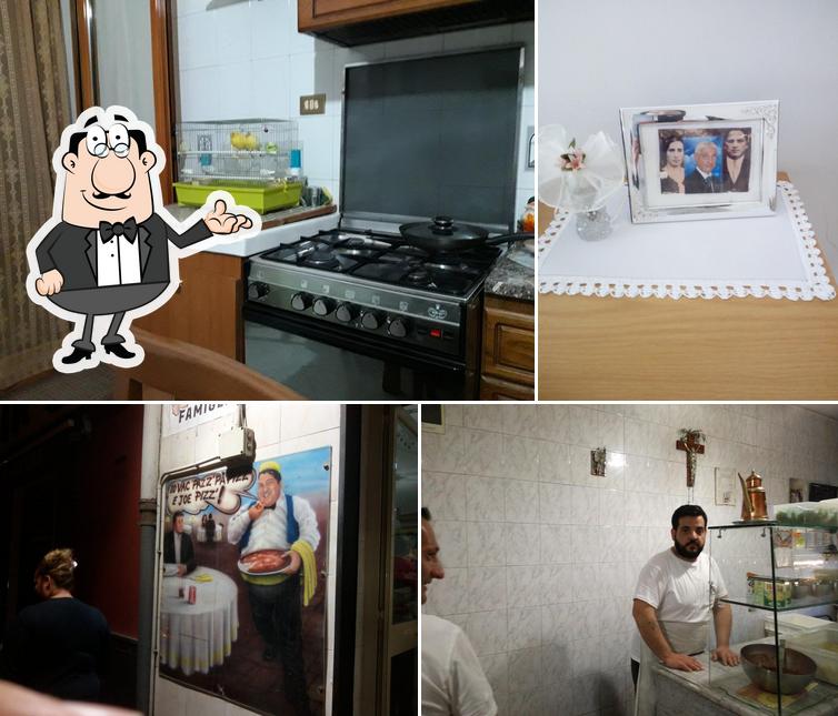 Gli interni di Joe Pizza