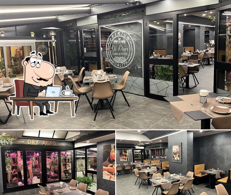 Gli interni di Di Peri Carni & Food Steakhouse Palermo