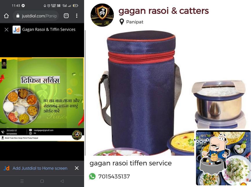 Meals at Gagan Rasoi( Tiffen wala)