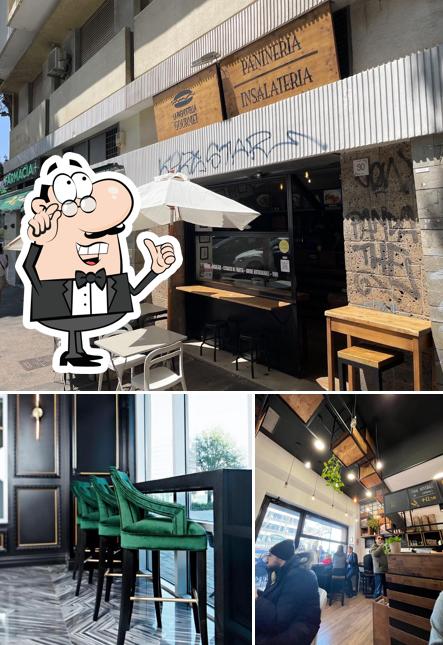 Gli interni di La Pagnottella Gourmet - Viale Beethoven - ROMA