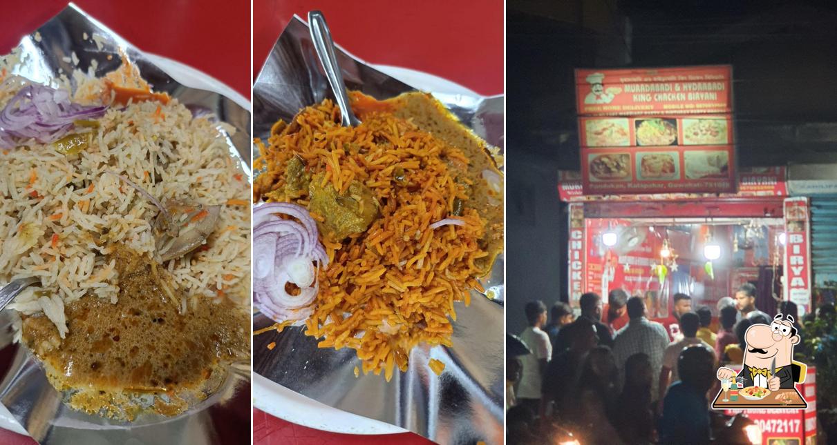 Meals at Muradabadi & Hydrabadi King Chicken Biryani