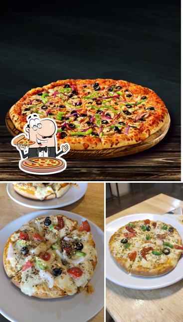 Try out pizza at The Cupshack Cafe