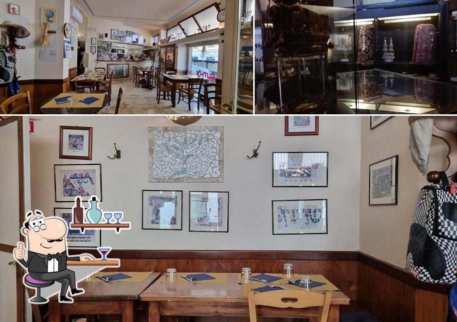 Dai un'occhiata agli interni di Ruth's Kosher Jewish Restaurant