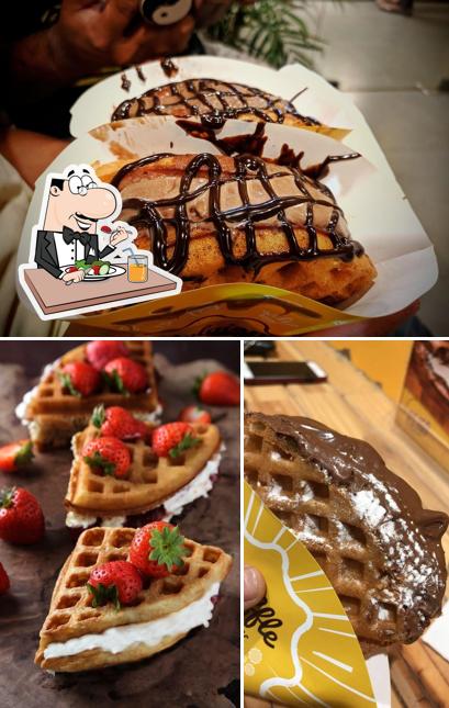 Food at The Belgian Waffle Co