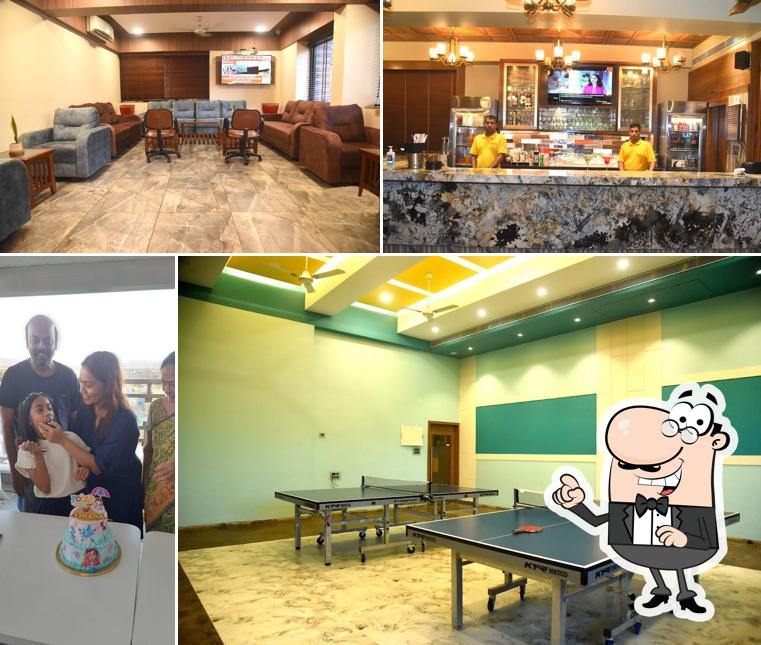 The interior of Wadala Sports Club