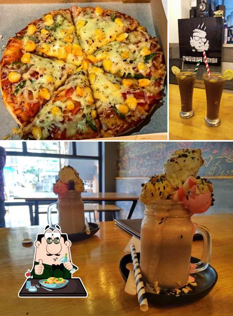 The restaurant's food and beverage