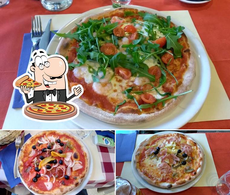 Prenditi una pizza a La Perla del Lago