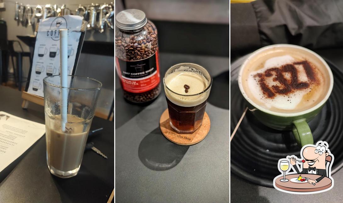 Creme brulee at 1327 COFFEE SHOP