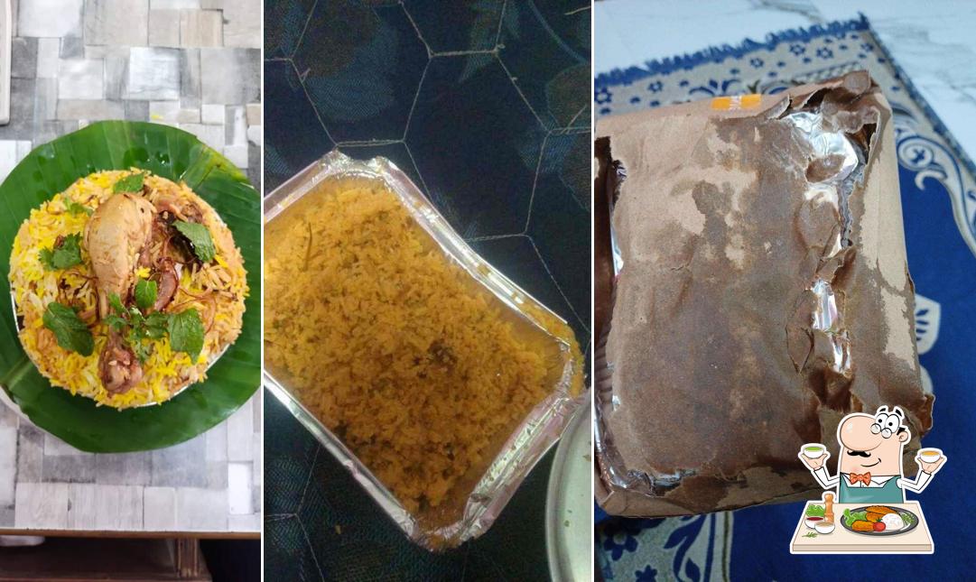 Food at Ambur Dum Briyani