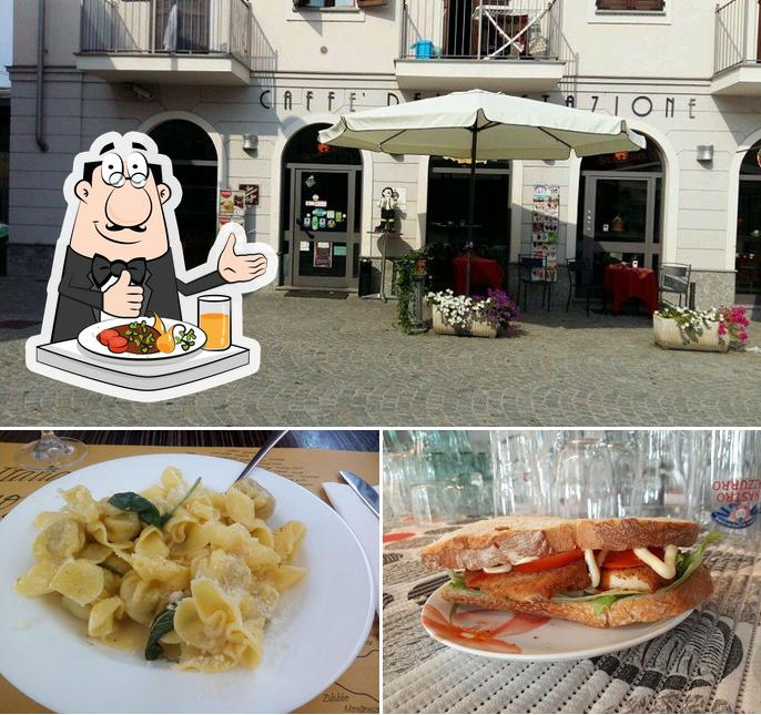 La immagine della cibo e esterno di Caffétteria Della Stazione
