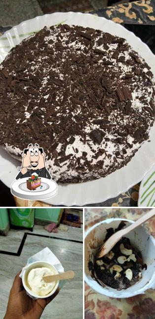 Chocolate cake at Giani