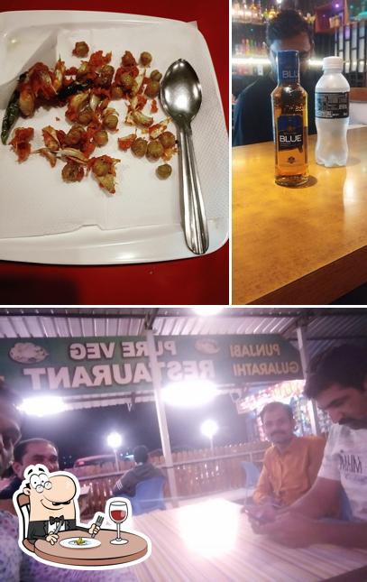 Among different things one can find food and interior at Hotel Surbhi
