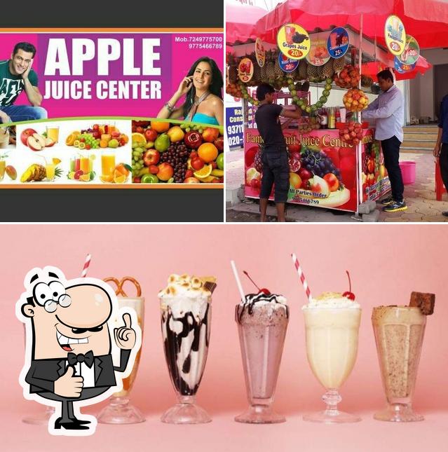 Look at the image of APPLE Juice Center & Fruit Business