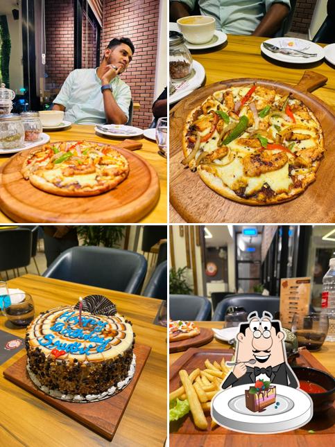 Chocolate cake at Cake World Kaniyapuram